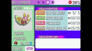 Dustox 3 estrategias competitivas tercera generación Pokémon Esmeralda  Tier NU [upl. by Ednil369]