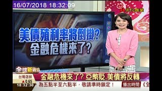 美債殖利率將反轉金融風暴來了 美政壇元老史上最大泡沫 美股恐重挫50全球新觀點20180716 [upl. by Guinevere]