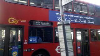 CURTAILED  EH20 SN61DCU on the 320 in Bramley South Station Curtailed to Downham Bromley Road [upl. by Hausner516]