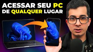 😱Controle Seu PC de Qualquer Lugar do Mundo Acesso Remoto Fácil com o Remotly Passo a Passo [upl. by Marylee261]