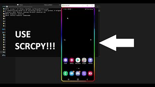 How to install and use SCRCPY basic guide for windows 10 [upl. by Sollie]