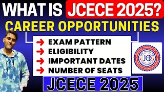 JCECE 2025  Eligibility amp Pattern Application Form Dates Syllabus Admit Card [upl. by Koppel]