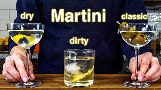 How To Make A Great Martini at Home [upl. by Yelrak476]