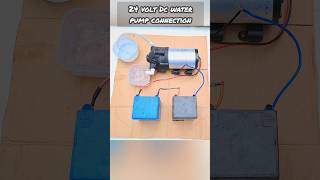 24 volt RO water pump ko battery Se Kaise chalayen  shorts video shorts [upl. by Zehe516]