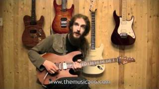 Guthrie Govan On His Signature Set Neck Suhr Guitar [upl. by Celestyn]