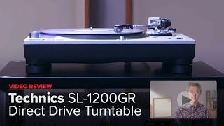 Review Technics’ SL1200GR Offers Spectacular Sound amp Legendary Build Quality [upl. by Lolanthe293]