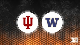 Indiana Hoosiers 31 Washington Huskies 17 The most whatever game of the year [upl. by Anihsat]