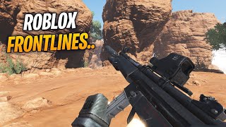 Frontlines roblox game [upl. by Chaudoin]