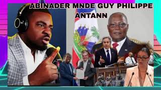 REVOKASYON PM GARRY COUILLE GUY PHILIPPE BAT PM NAN ABIBI MANDE CHITA PALE [upl. by Evers]