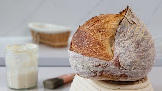 How I Make Sourdough Bread Every Day In LESS Than 30 Minutes handson time [upl. by Ophelia]