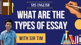 EAPP  TYPES OF ESSAY Tagalog Explanation [upl. by Ralyt]