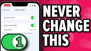 Why You Should Never Change iPhone Date amp Time Settings Slow amp Easy pt 1 of 5 [upl. by Rexer]