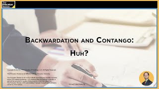 CFA® Review Backwardation and Contango  The Princeton Review [upl. by Burnsed799]