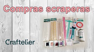 Unboxing Craftelier Compras Craftelier Compras scrapbook y manualidades Craftelier [upl. by Clair]