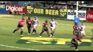 PNG HUNTERS VS CQ CAPRAS RD 3 INTRUST SUPER CUP 2014 [upl. by Bernstein857]