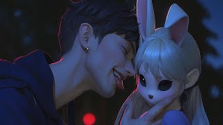 A Wolf and a Rabbit Tale 🐰💗🐺 SIMS 4 [upl. by Yzzo]