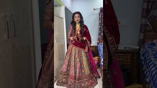 Rakhi debnath reception look rakhidebnathofficial wedding viralshort tending [upl. by Esinert234]