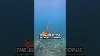 A blanket octopus science trending ocean [upl. by Milicent415]