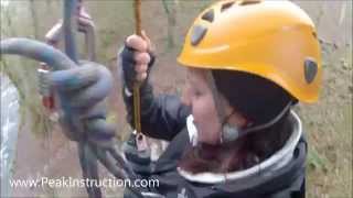 Tandem Abseiling at Millersdales Bridge 75 [upl. by Bores]