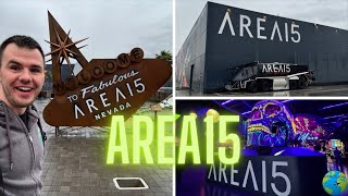 Area15 Immersive Experience  Las Vegas Meow Wolf amp More [upl. by Akiehsat123]