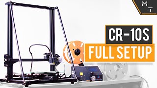 Creality CR10S Full Assembly To Print Guide [upl. by Nawuq]