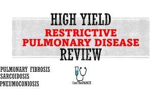 Restrictive Pulmonary Diseases Review  Mnemonics And Proven Ways To Memorize for the PANCE PANRE [upl. by Procto]