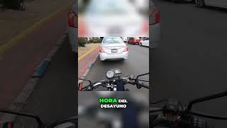 Ventajas de andar en moto motovlog ubermexico gopro rappi ubereats bikers motovlog traffic [upl. by Ardnuyek]