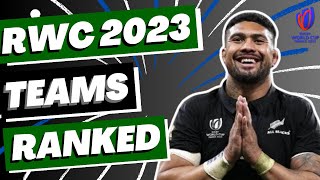 Rugby World Cup 2023  All Teams Performances Ranked [upl. by Pry211]