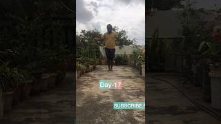 Day17 365 days 100 Jump rope challenge pending 348 Days ⚡️ jumpropechallenge supportmychannel [upl. by Ludba960]