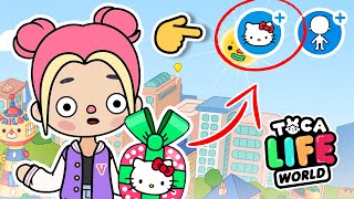 THIS IS SOMETHING NEW HELLO KITTY 😍 Secret Hacks in Toca Boca  Toca Life World 🌏 [upl. by Farnham773]