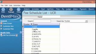 How to Print a Fee Schedule  DentiMax Dental Software Tip [upl. by Tenaej]