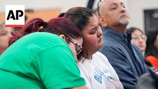 Families of Uvalde shooting victims react to DOJ report on police response [upl. by Triley]