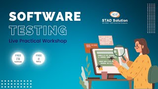 Software Testing Live Workshop by STAD Solution  25th May [upl. by Merc]