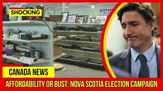 SHOCKING Affordability or bust Nova Scotia election campaign Latest Canada News At CTV News [upl. by Kennie]