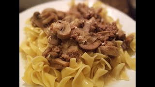 Easy Beef Stroganoff in the Instant Pot  The 360 Chef Recipe Howto Ambisonic sound [upl. by Ahsiea]