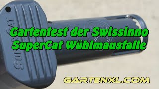 Swissinno SuperCat Wühlmausfalle im Gartentest  Test der Feldmausfalle Mausefalle [upl. by Nawoj57]