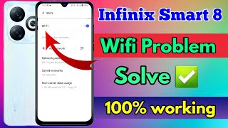 infinix smart 8 wifi problem infinix smart 8 wifi connection problem [upl. by Norry188]