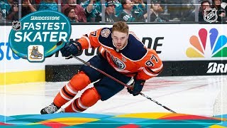 2019 Bridgestone NHL Fastest Skater [upl. by Rehpatsirhc]