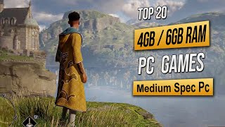 Top 20 Best Mid Spec Pc Games For 4GB RAM  6GB RAM  2GB VRAM 2024 [upl. by Legnaleugim]