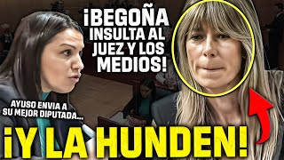 BEGOÑA GÓMEZ ESTALLA contra el JUEZ PEINADO y los MEDIOS🔥¡Y SALE ESCALDADA POR DIPUTADA DE AYUSO🔥 [upl. by Yahc59]