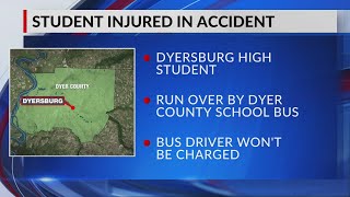 Dyersburg High School student run over by bus [upl. by Edmonda]