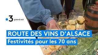 Alsace Rocks une tournée des terroirs pour fêter les 70 ans de la Route des vins [upl. by Ahsatsan]