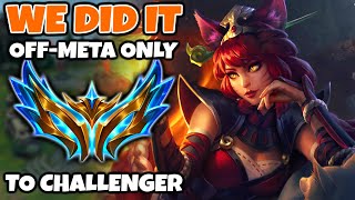 The OffMeta Climb to Challenger is done  AD Ahri Mid [upl. by Ymmik48]