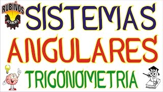 sistema sexagesimal  centesimal y radial ejercicios resueltos trigonometría rubiños [upl. by Franni]