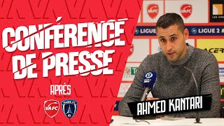 J18 VAFC  Paris FC  🎙️ Conférence de presse daprès match dAhmed Kantari [upl. by Krys]