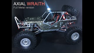 BEST RC Axial Wraith ever built  Full metal upgrade version [upl. by Eisle818]