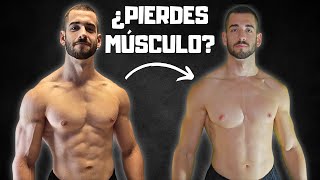 ¿CÓMO SABER si estoy PERDIENDO MASA MUSCULAR [upl. by Aynotahs]