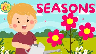 The Seasons Song  Kids Songs  Kids Fun Time [upl. by Kcirtap]