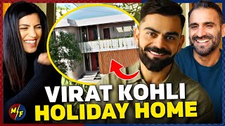 Inside Virat Kohli’s Spacious Nature Inspired Holiday Home Reaction  AD India [upl. by Dhaf619]