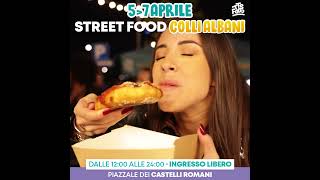 PROMO 01  Colli Albani Street Food 0507 Aprile [upl. by Enilhtak]